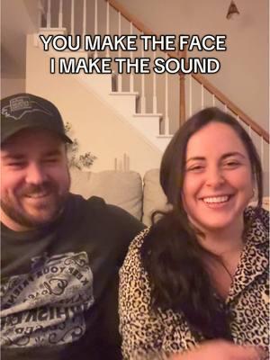 this challenge was the funniest challenge we’ve ever done  #coupleschallenge #funny #youmakethefaceimakethesound #challenge #trend 