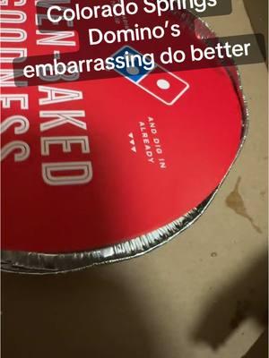 Colorado Springs Domino’s  embarrassing do better #ColoradoSprings #Dominos #embarrassing #do #better