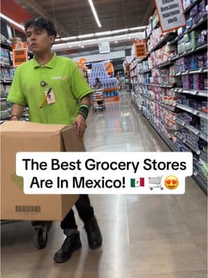 You haven’t really visited a grocery store until you’ve visited one in Mexico 😩❤️🇲🇽 #megastore #groceryshopping #grocerystore #lacomer #supermercado #mexicangrocerystore #mexico 