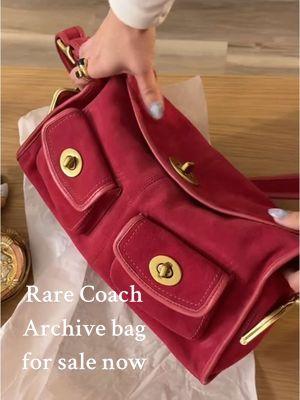 Replying to @deezip3 we finally have another of these gorgeous archived Coach bags!! Message me on inst@ with your best offer to purchase. If it doesn’t sell by next Tuesday I’ll list it on my site 🌹  This bag is the rare and archived Coach Bleecker Street Haversack Satchel, the ultimate early 2000s throw everything in your bag moment. I love my brown one and she’ll be mine forever so I am so happy to have one to offer you!!  #julyrose #julyrosejewelry #coach #archivefashion #vintagebag #vintagecoach 