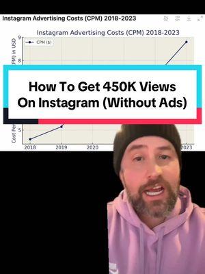 I reached 457,818 people on Instagram with just 18 posts and almost no ad spend.  While others claim organic reach is dead (I used to say the same thing), I tested a counterintuitive content strategy that delivered the same reach as $45,000 in paid ads. I really didn’t think the experiment would result in much as I’ve been pretty pessimistic about the poor reach on Instagram.  But I proved all this out and I’m sharing with you what led to my organic growth. #instagramtips #tiktokads 