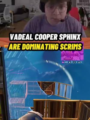 And Vadeal is still in EU 😭 #vadeal #fortnite #cooper #sphinx #fortnitecompetitive #fncs