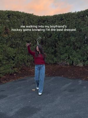 my #gamedayfit never misses #hockeygfcheck #hockeygf #hockeygameoutfit #outfitinspo 