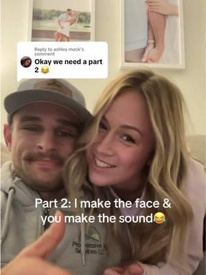 Replying to @ashley mock very requested part 2😂 this is the best trend tiktok ever had😭 #challenge #face #sound #couple #trend 