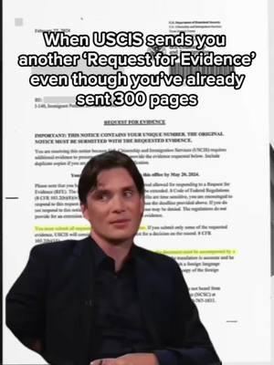 “When USCIS sends you another ‘Request for Evidence’ even though you’ve already sent 300 pages.” 😅 Dealing with RFEs can be one of the most frustrating parts of the immigration process. It’s often a sign that the application wasn’t clear or complete enough for USCIS. That’s where we come in. At Sekou Clarke Law Group, we ensure your application is thorough and well-prepared, so you can avoid unnecessary delays and stress. Don’t let paperwork hold you back—call us at 833-3MY-VISA and let us guide you to success. #USCIS #ImmigrationHelp #SekouClarkeLawGroup #ImmigrationJourney