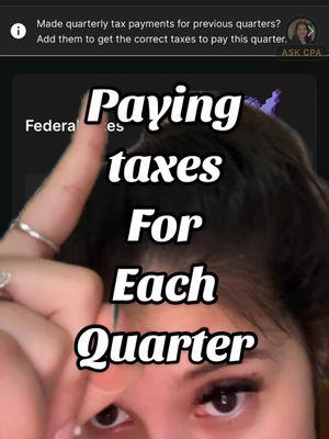 Don’t freak out if you haven’t paid or want to wait some people wait and pay the fees one big chunk cuz it’s a little easier and just stay on track next year ✨#taxes #2024taxes #contentcreator #TikTokShop #contentcreatortaxes #greenscreen 