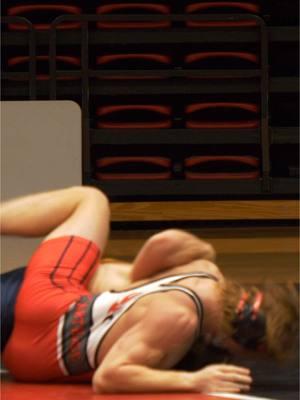 Zaren Anderson turns Dillon Raab on the edge for four back points... see the full match at youtube.com/@wrestlingspot #zarenanderson #carthagecollege #dillonraab #lakelanduniversity #157lbs #ncaawrestling #nacc #cciw