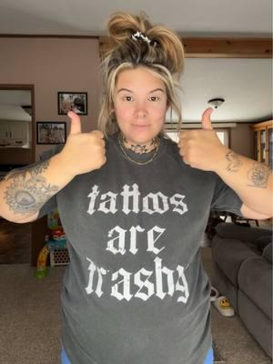 are they tho? #tattoosaretrashy #38weekspregnant #necktattoo 