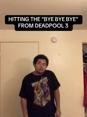 Hitting The “Bye Bye Bye” From Deadpool 3… #tiktok  #deadpooldance #byebyebye #dance #dancetrend #trend #deadpool3 #byebyebyedance 