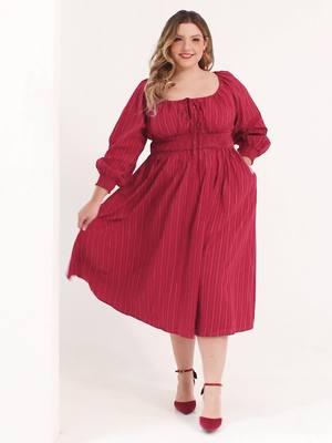 🍷✨ Love wrapped in red. Be the moment. 💃& shop at our link in bio. #ritera #plussize#ValentinesDay #valentines #ValeninesDayOutfit #2025Styles  #dresses