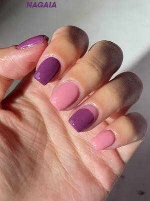 Reverse French or a crescent design 💅✨ plum tone vibe combo nails dipping Inspo 💕🤗 #pinknails #dipnails #reversefrenchnails #cutenails #dipnailstutorial #thenagaianailart #dipnailsystem #nailsartvideos #purplenails #holidaynails #nailsoftiktok #diynails #beautifulnails #fallnails #cozynails #nagaiadippingpowder #nagaiadipkit #fyp #thenagaia 