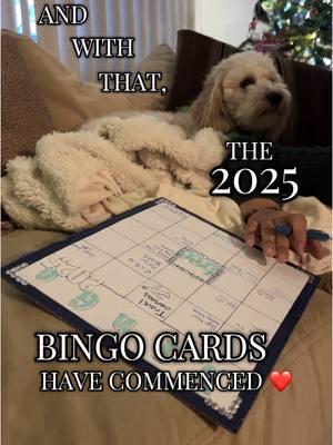 100% recommend making 2025 Bingo Cards with your besties!! // @Michelle Ngo ♡ @rosa #bingocards #diybingoboard #2025bingocard #2025bingoboard #2025 #newyear #crafting #frienddateideas 