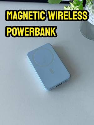 I have to have a power bank! I love it!💕#wirelesspowerbank #power #powerbank #wireless #fastcharging #TikTokShop #tiktokmademebuyit #fyp #foruu 