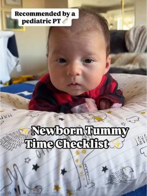 If you need some help with newborn tummy time, save this checklist! 🙌 Tummy time on the floor is recommended for full-term babies once their umbilical stump falls off. Wondering where to start? Pediatric physical therapist and Lovevery Expert, @dr.maralamani, shares her simple tummy-time checklist for these early months: ✅ Place your newborn’s forearms under their chest. This creates a natural incline and helps activate your baby’s back muscles, making it easier for them to lift their head and strengthen their neck. ✅ Keep their head higher than their hips, at first. Lay your baby, tummy down, on a sloped surface—like a nursing pillow, a triangular wedge, or your chest—with their head at the high end. This reduces the tendency for them to lift their legs and hips when using their back muscles. ✅ Encourage engagement with high-contrast playthings. Put black-and-white objects, like The Sensory Links, within your newborn’s limited range of vision—8 to 12 inches from their face. Note: Be sure to offer tummy time only when your baby is awake and supervised by an adult 💛 For more expert tips, head over to Lovevery.com! #TummyTime #BabyDevelopment #Lovevery #WakeWindow #BabyPlay #EarlyLearning #EarlyChildhoodDevelopment #Newborn #NewbornActivity #TummyTimeTips #BabyDevelopment #PediatricPT #ParentingTips #ParentHelp #Parenthood