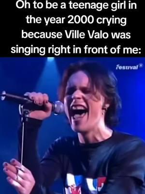 She's so real honestly, I wonder where she is now though lol🫶 #fyp #foryou #viral #villevalo #HIM #hisinfernalmajesty #Heartagram #2000 #funny #relatable 