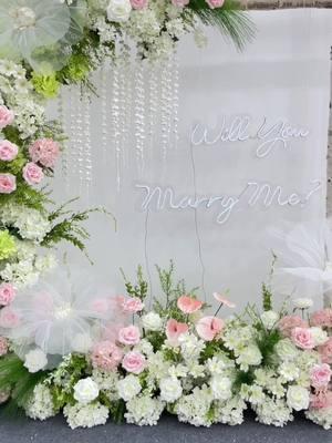 Wedding Backdrop Arch DIY White Hydrangea With Greenery Floral Arrangement  #diyflower  #weddingdecorations  #artificialflower #luxurydesign  #weddingdesign #floraldesigning pls follow us , we will give special discount to new fans！ From : @angelaflowerofficial angelaflowerofficial, Flowers for designers! https://angela-flower.com