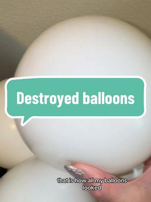 Has this ever happened to you? Lit a candle and another room, left the balloon room door open, and all your balloons are discolored with a smoke layer on them. Please let me know in the comments. This is the very first time this has ever happened to me. Definitely not going to be lighting any candles in the near future around Balloons. #balloonbusinessowner #balloonartisttiktok #balloonbusiness #balloonbusinesstipsandtricks #balloongarlandtutorial #balloonbusinesstips 