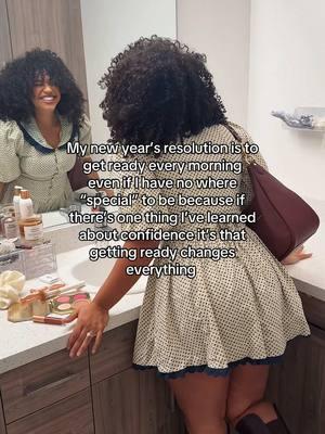 Getting ready every morning changes everything #confidencetips #selfloveclub 