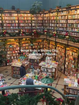 bookstore & cafe? A dream!! #mexicocity #cdmx #thingstodoinmexico #traveltok #travelbucketlist 