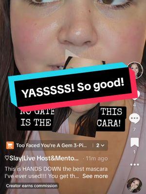 Replying to @hotshotfiregirl Yes girl! It should be there! So good! This is truly the best mascara EVER! And such a great bundle! #ttshopdeals #tiktokshopping #mascarahacks #mascarareview #mascarareviews #toofacedcosmetics #TikTokShop #tiktokshopmascara 