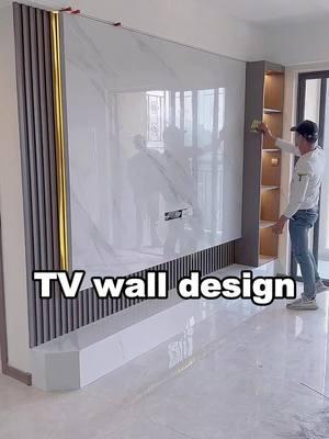 Suspended TV wall installation#tvwall #sinteredstone #naturestone #stoneslab #wallpanels #buildingmaterials #walldesign #renovation #deco #harmercoverings #aleadtrend 