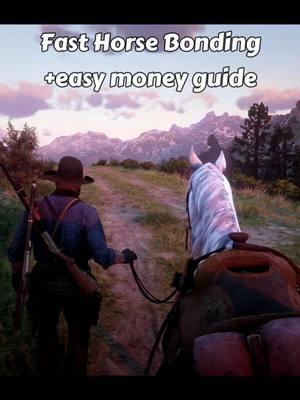 easy horse bonding/easy money guide #reddeadredemption2 #reddeadredemption1 #reddeadredemption #reddead2 #reddead1 #reddead #rdr2 #rdr1 #rdr #reddeadmods #gaming #xbox #playstation #pcgaming #foryoupage #foryou #fyp #viral #trending #80k #90k #mryazzie