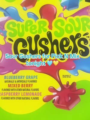 See you tonight friends 💛🩵 #gushers #gushersenchilados #sour #sourgushers #gummies #chamoy #candy #SmallBusiness #smallbusinesscheck #fyp #pickles 