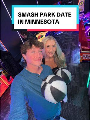 Tell me this doesn’t look like a blast… @smashparkofficial #50Dates50States #dating #minnesota #minneapolis #stpaul #minnesotan #dateideas 