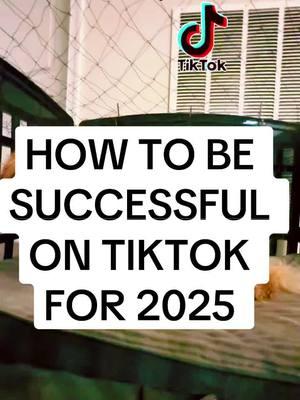 How to be successful on Tiktok for 2025. #tiktok #TikTokSuccess  #Viral2025 #ContentCreation  #TikTokTips #GrowYourAudience  #TrendingNow #InfluencerLife #CreativeContent #foryoupage #tiktokcreatorrewardprogram #EngageYourFans  #TikTokGrowth