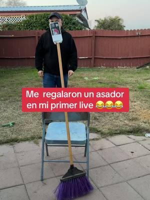 #livetiktok #humor #tikitiki #fyp Nunca pensé que si me fueran a regalar un asador 😂😂😂😂