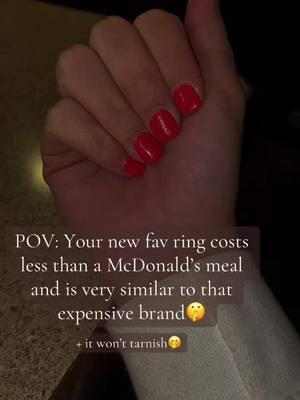 🔗Link is in bio if interested! #ring #goldring #jewelry #fashion #fyp #foryoupage #gobuynow