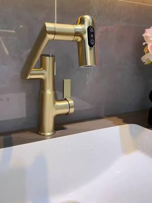 Lefton Single-Hole Rotatable Faucet with Temperature Display-BF2204 New Year Refresh Sale Going On! Up to 20% off for the great products!! Model: BF2204 Shop it now at the link in our bio. #faucet #tap #newyearsale #bathroomfaucet #bathroom #basintap #bathroomremodel #GIFT