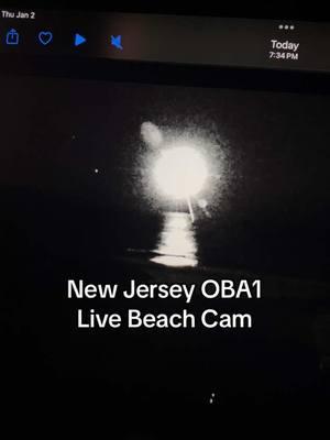 watching this live cam is my new hobby #newjersey #oba1beach #livecam #jersey #orbs #ufo #drones #aliens #footage #2025 