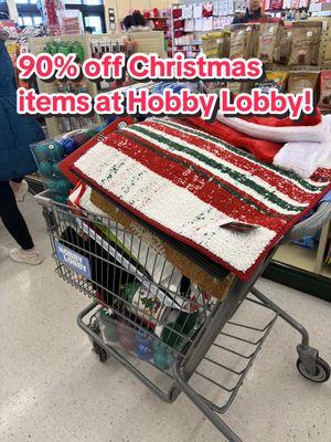 It’s a national holiday when hobby lobby gets to 90% off Christmas items! 😂 Who else went? I heard a woman refer to this as the Super Bowl for women. I agree. I love it! 😂 thanks for hosting us @Hobby Lobby #hobbylobbyfinds #hobbylobby #hobbylobbyhaul #christmasdecor #christmasclearance #hobbylobbyclearance #hobbylobbychristmas #dealsfordays 