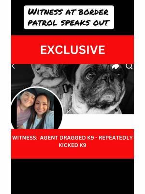 #EXCLUSIVE - My 1-on-1 conversation with Jessica Pena.  She is the woman who took the video on Sunday at the US Border Patrol RGV Sector of a Border Patrol Agent and her so-called "handling" of the K9.   US Border Patrol John Urbancik  #Borderpatrol #k9 #rgv #borderpatrolrgv #dog #dogs #animals #k9unit #animalawareness #fyp 