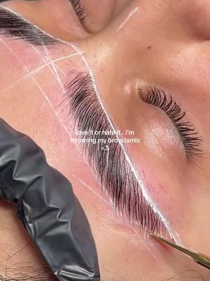 its different for every brow but 9/10x a hair needs to be trimmed 🤷‍♀️ #eyebrows #browlamination #browlami #browshaping #asmr #esthetician #ctwaxing #fyp 