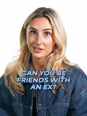 @Samantha Kelly on if you can be friends with an ex 🫂 #SearchBar 