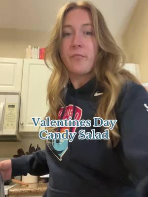 This might be my favorite season for candy salads 🥹 Target just released all the Valentines Day candy and of all of them, you HAVE to get the Sour Punch hearts! ❤️ did I miss any of your favorites? #MegSD #CandySalad #ValentinesDay #CandyTok #SourPunch #SourPatchKids #JollyRanchers #FoodASMR 