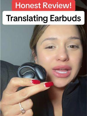 Honest Review on these these translating headphones 100% FREE subscription. Im loving my ai translating buds. #translatingearbuds #dualingo #foreignlanguage #giftideas #headphones #earbuds #wirelessearbuds #wirlessheadphones #translatingheadphones 