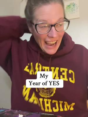 I'll never shut up about my year of yes #transformative #yearofyes #growthmindset #2025 @Paul @Nicole R 