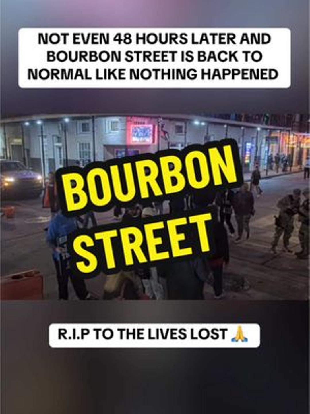 #fyp #neworleans #bourbonstreet #frenchquarter #NOLA #houston #texas #restinpeace #newyears #newstiktok #newsmedia #crimetok #crimestory #copsoftiktok #policeoftiktok #mardigras #superbowl2025 #SuperBowl #sugarbowl #usarmy #armyveteran 