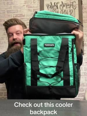 Have you ever heard of a cooler backpack? #cooler #backpack #ice #ballgames #coolers #tiktokfinds #fathersdaygiftideas  