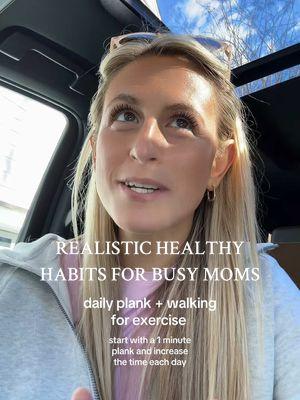 each habit takes less than 10 minutes which is about all I can commit to these days 😅 #girlmom #momsover30 #healthyhabits #MentalHealth #postpartum #workingmoms #atomichabits #wakingup #samharris 