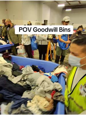 POV Goodwill Bins #reselling #reseller #thirfting #thrifttok #pov #povstories #goodwilloutlet #goodwillbins #fliplife 