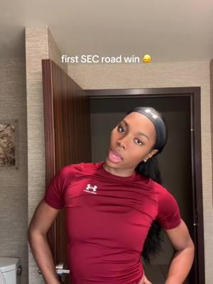 first SEC road win 🤗 #fyp #trending #wbb #d1hooper 