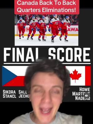 Ya hate to see it #NHL #Hockey #Canada #HockeyCanada #WorldJuniors #IIHF #Czechia 