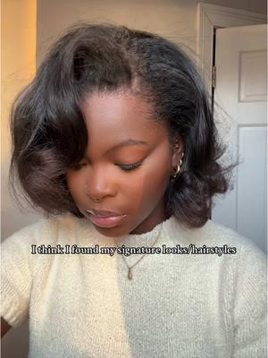 She went straight and never came back  !! #straightnaturals #signaturehairstyle #signaturelook 