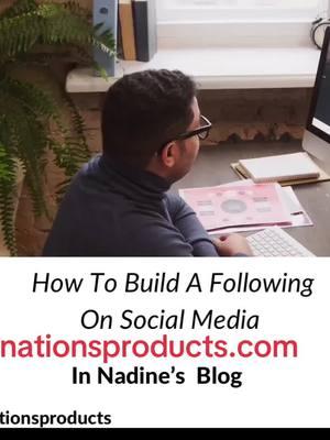 Build A Following On Social Media #marketing #socialmedia #followers➕ #foryoupage #yp #nationsproducts #viralvideo #viraltiktok 