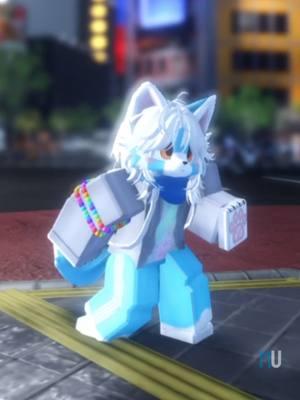 Stella's First Dance in 2025 #roblox #nicosnextbots #furry #furrytiktok #stellathefoxpanda #freedomwheels