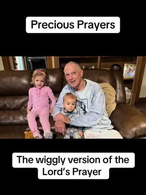 Tiny voice, powerful prayer. #gardeningpastor #faithlikeachild #godlyparenting #littleprayers #Lordsprayer #kidswhopray #grandparents